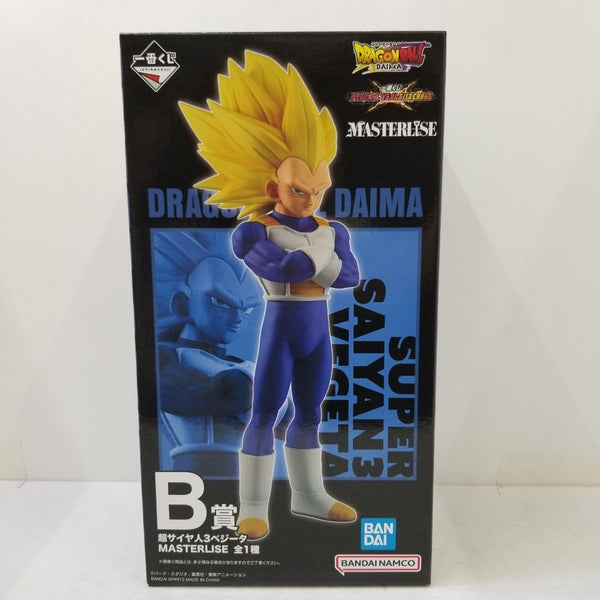 【中古】【未開封】超サイヤ人3ベジータ 「一番くじ ドラゴンボール VSオムニバスCROSS」 MASTERLISE B賞＜フィギュア＞（代引き不可）6584