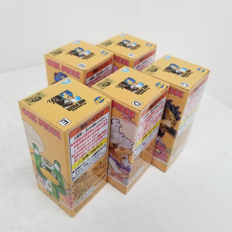 【中古】【未開封】【セット】「ワンピース」 ワールドコレクタブルフィギュア-エッグヘッド3-全5種＜フィギュア＞（代引き不可）6584