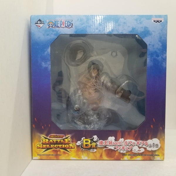 【中古】【未開封】ルフィ ギア4 猿王銃ver. 「一番くじ ワンピース BATTLE SELECTION」 B賞＜フィギュア＞（代引き不可）6584
