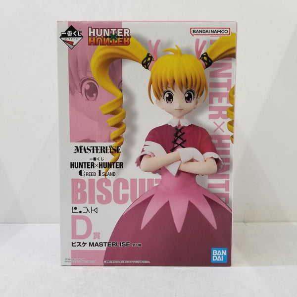 【中古】【未開封】ビスケット=クルーガー 「一番くじ HUNTER×HUNTER GREED ISLAND」 MASTERLISE D賞＜フィギュア＞（代引き不可）6584