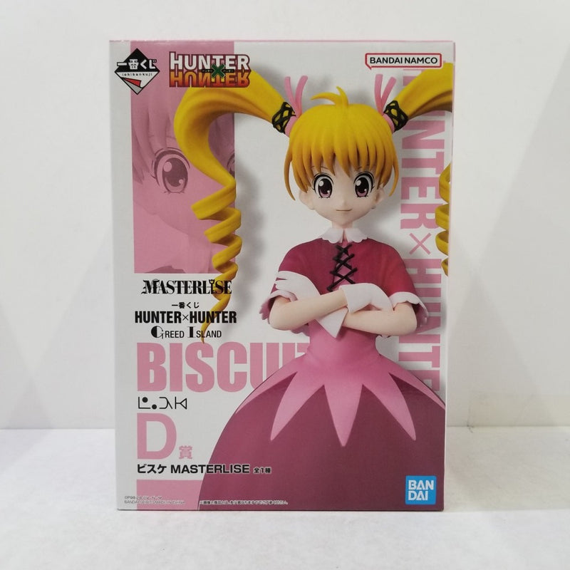 【中古】【未開封】ビスケット=クルーガー 「一番くじ HUNTER×HUNTER GREED ISLAND」 MASTERLISE D賞＜フィギュア＞（代引き不可）6584