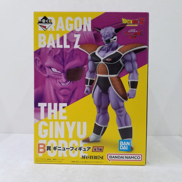 【中古】【未開封】ギニュー 「一番くじ ドラゴンボール ギニュー特戦隊!!来襲」 MASTERLISE B賞＜フィギュア＞（代引き不可）6584