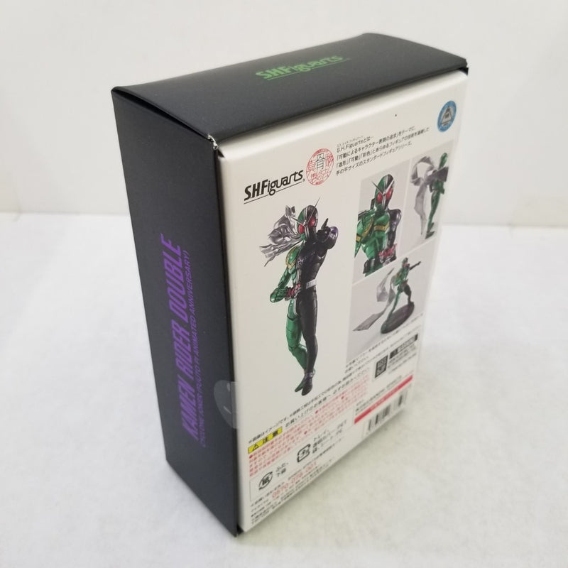 【中古】【未開封】S.H.Figuarts(真骨彫製法) 仮面ライダーW サイクロンジョーカー 風都探偵アニメ化記念 「仮面ライダーW」＜フィギュア＞（代引き不可）6584
