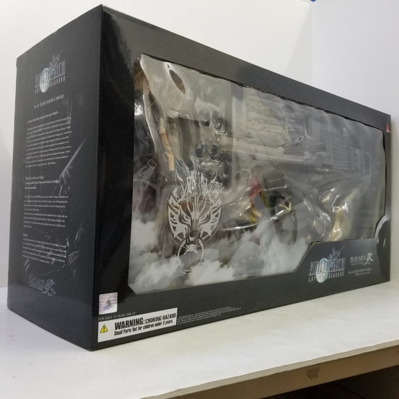 【中古】【未開封】PLAY ARTS改 クラウド・ストライフ＆フェンリル 「ファイナルファンタジーVII アドベントチルドレン」＜フィギュア＞（代引き不可）6584