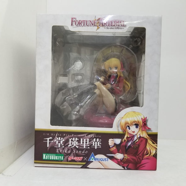 【中古】【未開封】千堂瑛里華 「FORTUNE ARTERIAL」 1/8 PVC塗装済み完成品＜フィギュア＞（代引き不可）6584