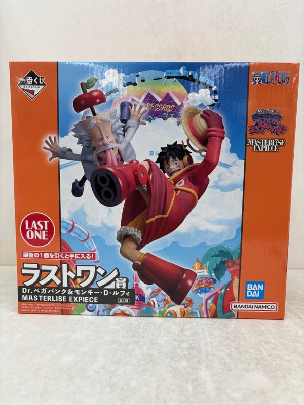 【中古】【未開封】Dr.ベガパンク＆モンキー・D・ルフィ 「一番くじ ワンピース 未来島エッグヘッド」 ラストワン賞＜フィギュア＞（代引き不可）6584