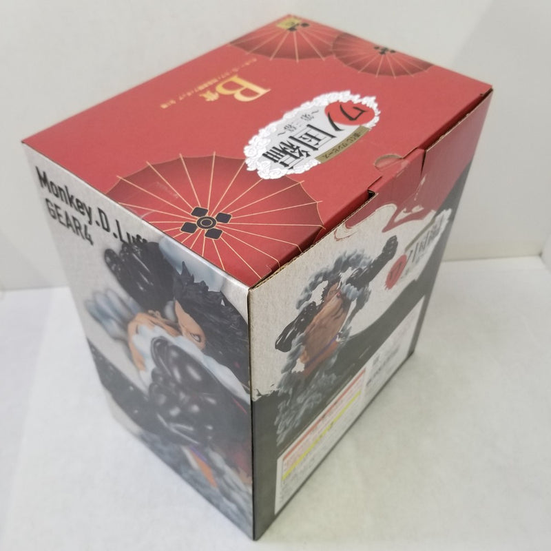 【中古】【未開封】モンキー・D・ルフィ 四皇激闘 「一番くじ ワンピース ワノ国編〜第三幕〜」 MASTERLISE EXPIECE B賞＜フィギュア＞（代引き不可）6584