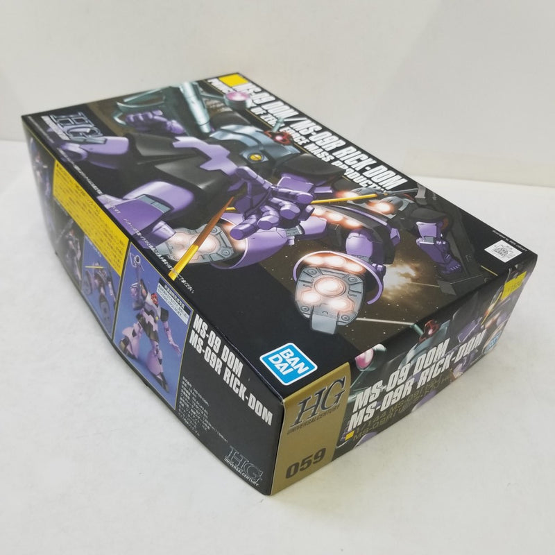 【中古】【未組立】1/144 HGUC MS-09 ドム/MS-09R リック・ドム 「機動戦士ガンダム」＜プラモデル＞（代引き不可）6584