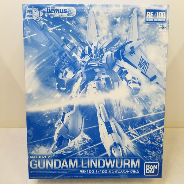 【中古】【未組立】1/100 RE/100 ガンダムリントヴルム 「ガンダムビルドダイバーズ Genius Head Line」[5063406]＜プラモデル＞（代引き不可）6584