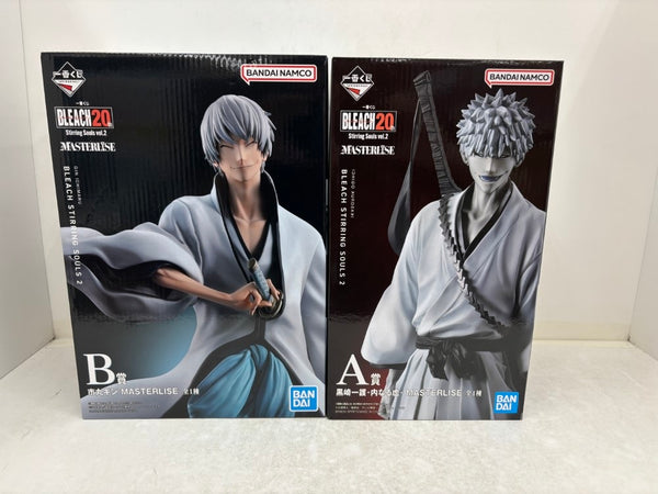 【中古】【未開封】【セット】 「一番くじ BLEACH-ブリーチ- Stirring Souls vol.2」 MASTERLISE A賞/B賞＜フィギュア＞（代引き不可）6584
