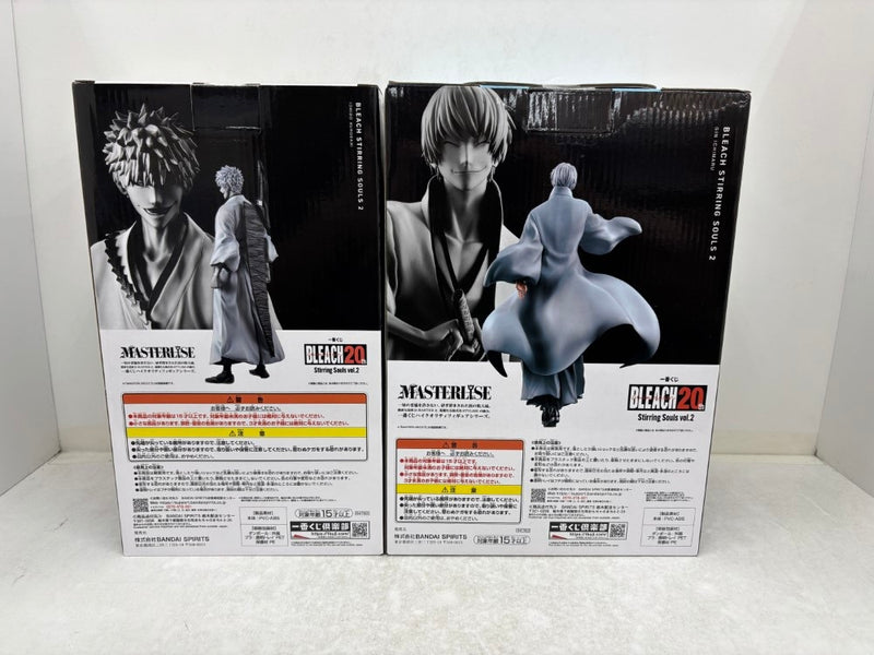 【中古】【未開封】【セット】 「一番くじ BLEACH-ブリーチ- Stirring Souls vol.2」 MASTERLISE A賞/B賞＜フィギュア＞（代引き不可）6584