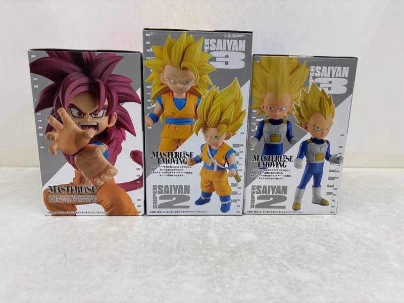 【中古】【未開封】【セット】「一番くじ ドラゴンボールDAIMA 第2弾」 MASTERLISE  A賞/B賞/C賞＜フィギュア＞（代引き不可）6584