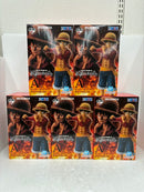 【中古】【未開封】【セット】モンキー・D・ルフィ 「一番くじ ワンピース 試練のその先へ」 MASTERLISE A賞 5店＜フィギュア＞（代引き不可）6584