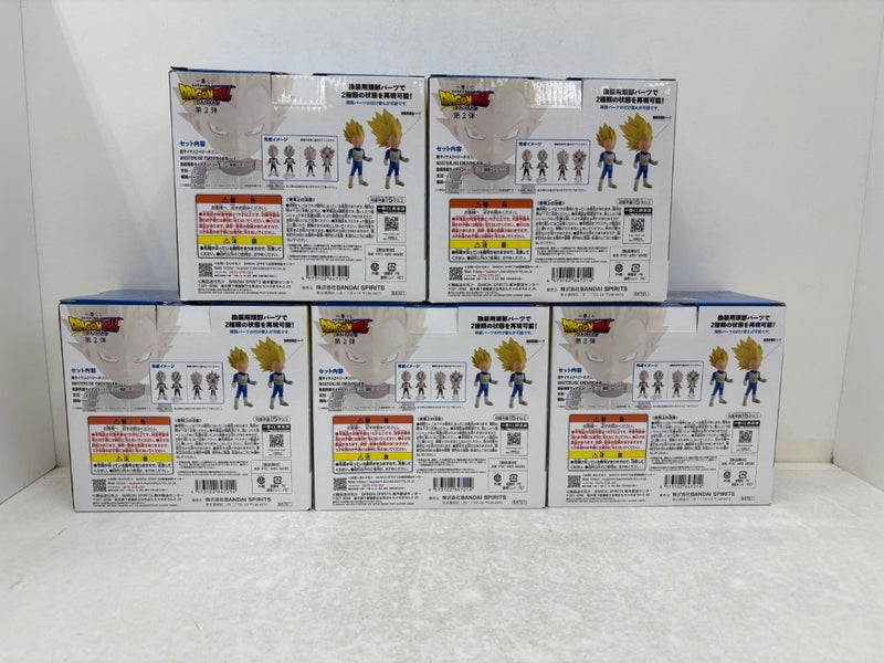 【中古】【未開封】【5個セット】超サイヤ人2/超サイヤ人3ベジータ(ミニ) 「一番くじ ドラゴンボールDAIMA 第2弾」 C賞 ＜フィギュア＞（代引き不可）6584
