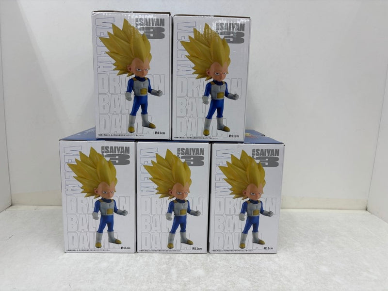 【中古】【未開封】【5個セット】超サイヤ人2/超サイヤ人3ベジータ(ミニ) 「一番くじ ドラゴンボールDAIMA 第2弾」 C賞 ＜フィギュア＞（代引き不可）6584