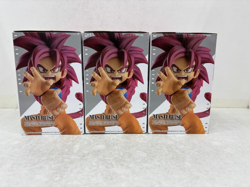 【中古】【未開封・開封品】【セット】超サイヤ人4孫悟空(ミニ) 「一番くじ ドラゴンボールDAIMA 第2弾」 MASTERLISE A賞 3点＜フィギュア＞（代引き不可）6584