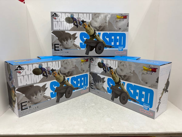 【中古】【未開封・開封品】【セット】グロリオ＆界王神＆孫悟空(ミニ) 「一番くじ ドラゴンボールDAIMA 第2弾」 E賞＜フィギュア＞（代引き不可）6584