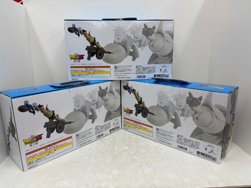 【中古】【未開封・開封品】【セット】グロリオ＆界王神＆孫悟空(ミニ) 「一番くじ ドラゴンボールDAIMA 第2弾」 E賞＜フィギュア＞（代引き不可）6584
