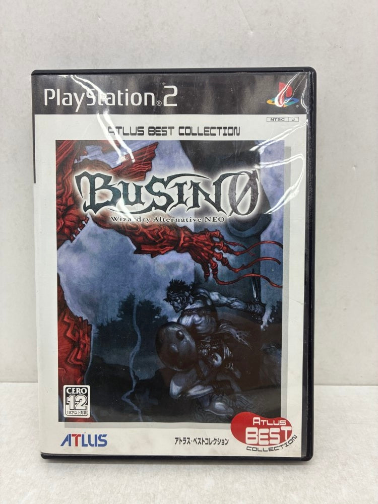【中古】【開封品】PS2ソフト「BUSIN 0 Wizardry Alternative NEO [ベスト版]」＜レトロゲーム＞（代引き不可）6584