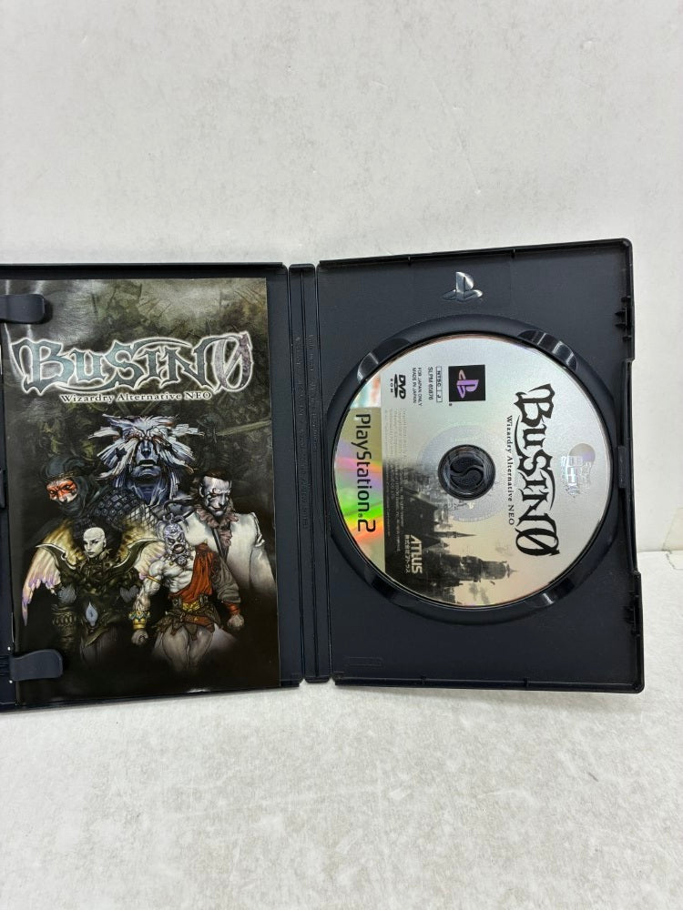 【中古】【開封品】PS2ソフト「BUSIN 0 Wizardry Alternative NEO [ベスト版]」＜レトロゲーム＞（代引き不可）6584