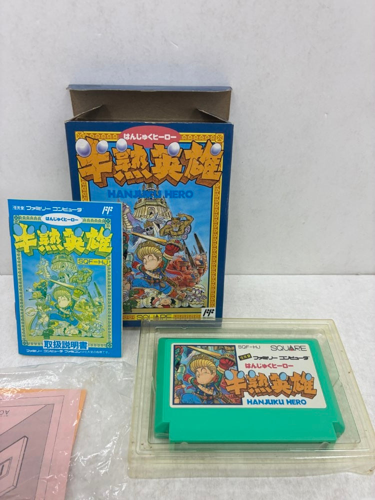 【中古】【箱説あり】ファミコンソフト「半熟英雄」＜レトロゲーム＞（代引き不可）6584
