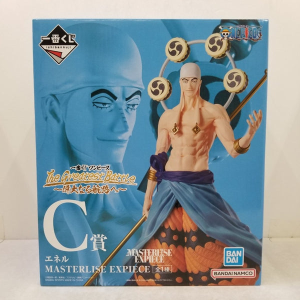 【中古】【開封品】エネル 「一番くじ ワンピース The Greatest Battle〜偉大なる航路へ〜」 MASTERLISE EXPIECE C賞＜フィギュア＞（代引き不可）6584