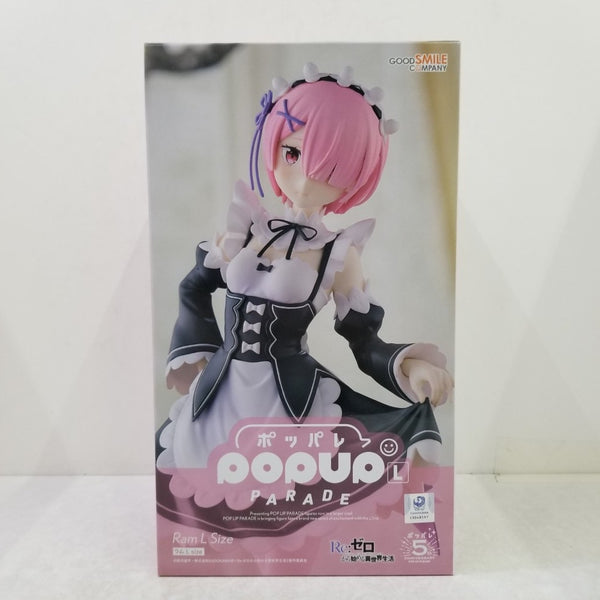 【中古】【開封品】POP UP PARADE ラム L size 「Re：ゼロから始める異世界生活」 プラスチック製塗装済み完成品＜フィギュア＞（代引き不可）6584