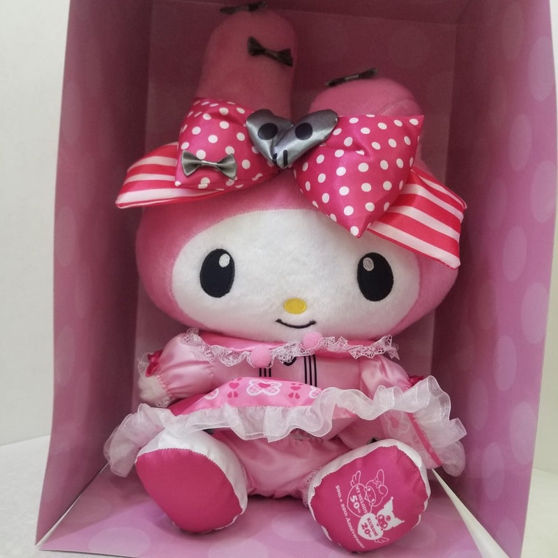 【中古】【開封品】BIG! マイメロディ アニバーサリーぬいぐるみ 「Happyくじ My Melody 50th＆20th Anniversaries」 特賞＜おもちゃ＞（代引き不可）6584
