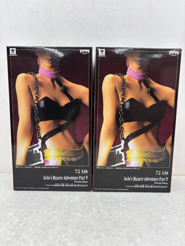 【中古】【開封品】【セット】トリッシュ・ウナ 「ジョジョの奇妙な冒険 第五部 黄金の風」 MAFIArte7 2点＜フィギュア＞（代引き不可）6584