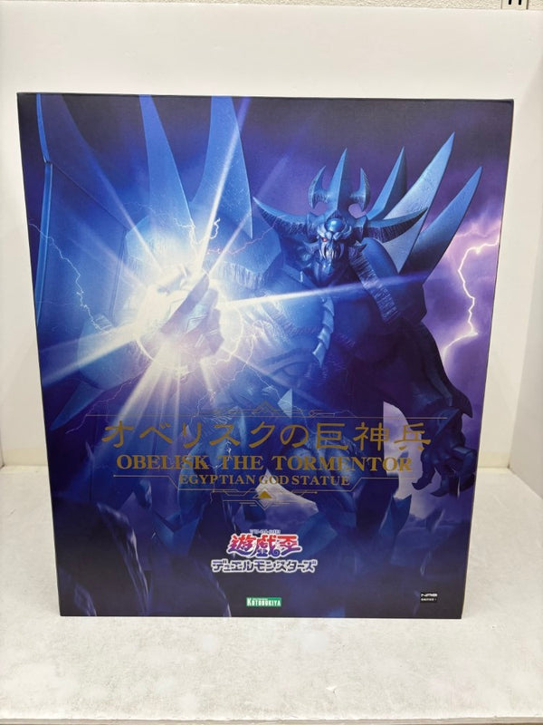 【中古】【開封品】【専用台座付】NONスケールフィギュア オベリスクの巨神兵 「遊☆戯☆王デュエルモンスターズ」 ＜フィギュア＞（代引き不可）6584