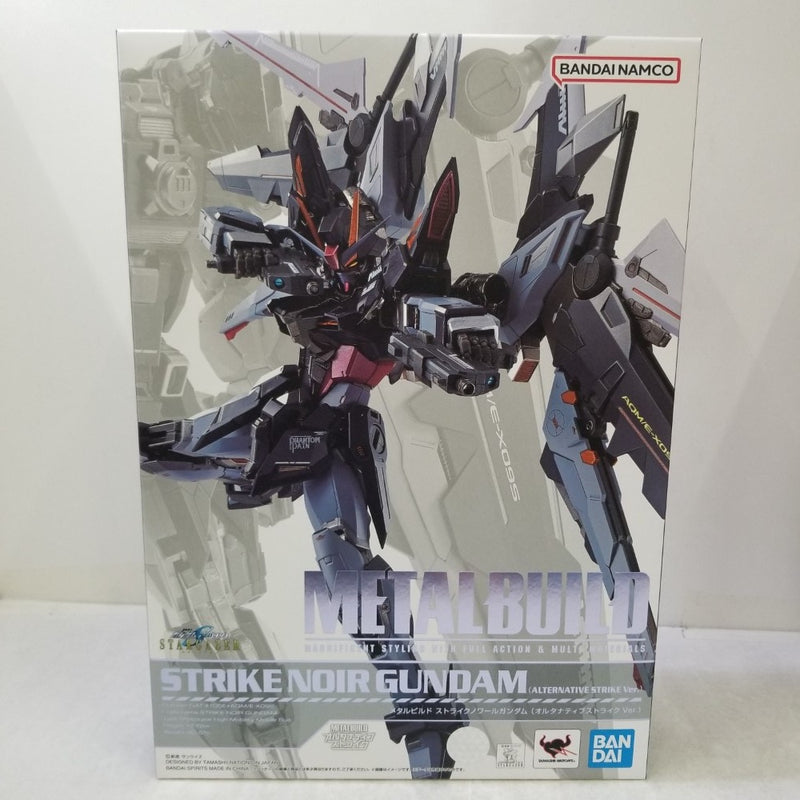 【中古】【未開封】METAL BUILD ストライクノワール オルタナティブストライクVer. 機動戦士ガンダムSEED C.E.73-STARGAZER-＜フィギュア＞（代引き不可）6584