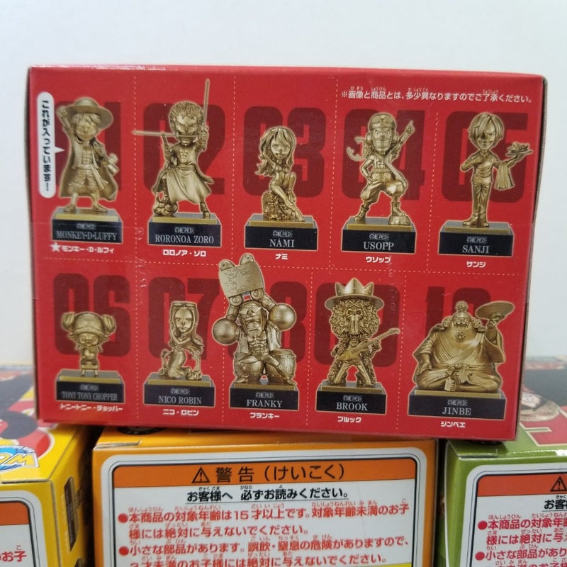 【中古】【未開封】【全10種セット】ワンピース ワールドコレクタブルフィギュア 熊本復興プロジェクト 銅像ミニフィギュア＜フィギュア＞（代引き不可）6584