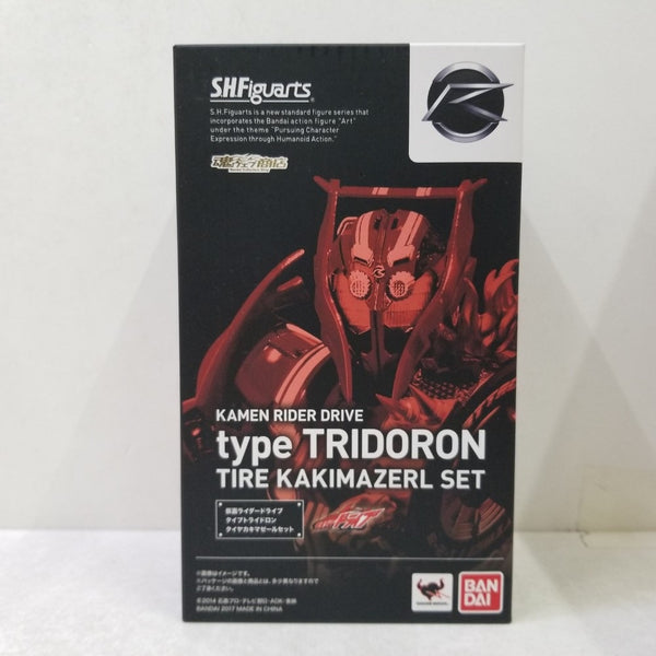 【中古】【未開封】S.H.Figuarts 仮面ライダードライブ タイプトライドロン タイヤカキマゼールセット＜フィギュア＞（代引き不可）6584