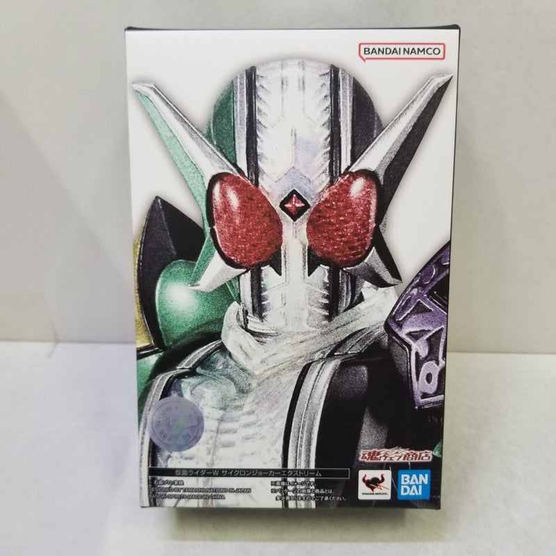 【中古】【開封品】S.H.Figuarts(真骨彫製法) 仮面ライダーW サイクロンジョーカーエクストリーム 「仮面ライダーW」＜フィギュア＞（代引き不可）6584