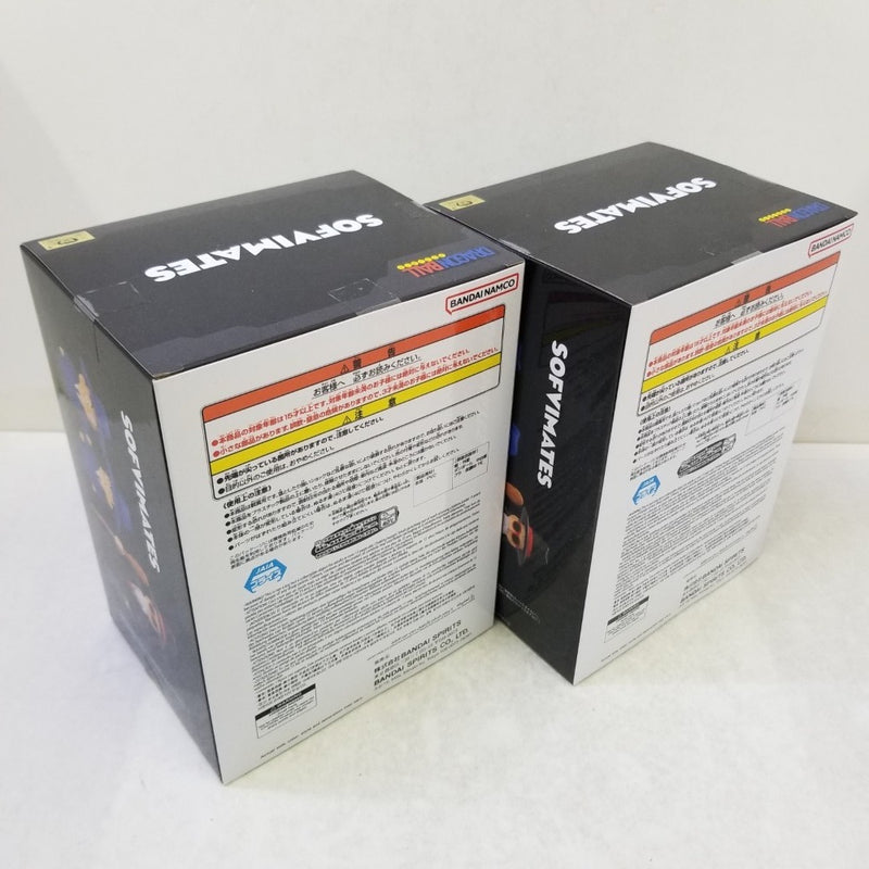 【中古】【未開封】【2種セット】SOFVIMATES 〜クリリン＆孫悟空(スーツスタイル)〜「ドラゴンボール」＜フィギュア＞（代引き不可）6584