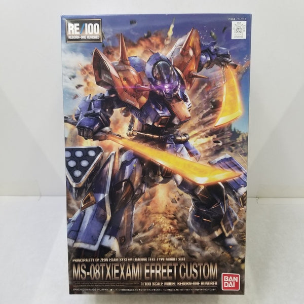 【中古】【未組立】1/100 RE/100 MS-08TX[EXAM] イフリート改 「機動戦士ガンダム外伝 THE BLUE DESTINY」 [0204882]＜プラモデル＞（代引き不可）6584