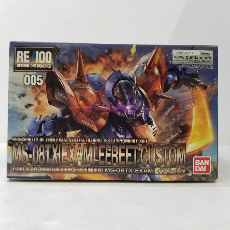 【中古】【未組立】1/100 RE/100 MS-08TX[EXAM] イフリート改 「機動戦士ガンダム外伝 THE BLUE DESTINY」 [0204882]＜プラモデル＞（代引き不可）6584