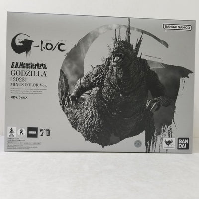 【中古】【開封品】S.H.MonsterArts ゴジラ(2023) マイナスカラーVer. 「ゴジラ-1.0/C」 魂ウェブ商店限定...