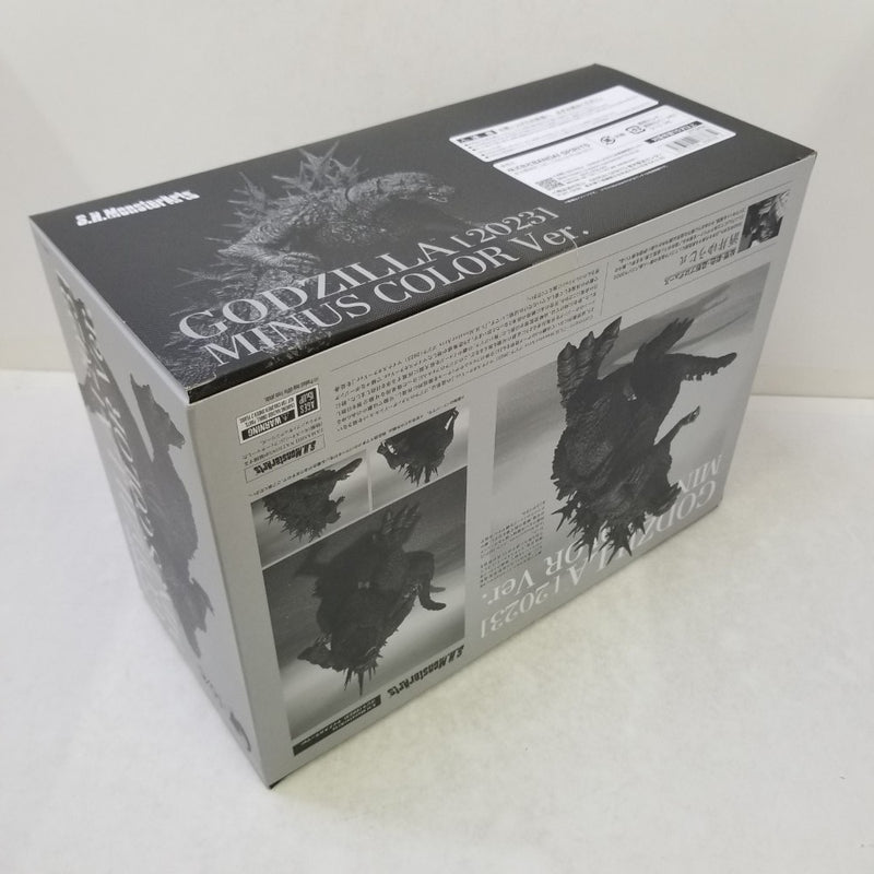 【中古】【開封品】S.H.MonsterArts ゴジラ(2023) マイナスカラーVer. 「ゴジラ-1.0/C」 魂ウェブ商店限定＜フィギュア＞（代引き不可）6584