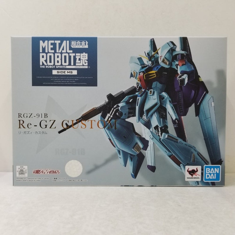 【中古】【開封品】METAL ROBOT魂 ＜SIDE MS＞ リ・ガズィ・カスタム「機動戦士ガンダム 逆襲のシャア MSV」 魂ウェブ商店限定＜フィギュア＞（代引き不可）6584