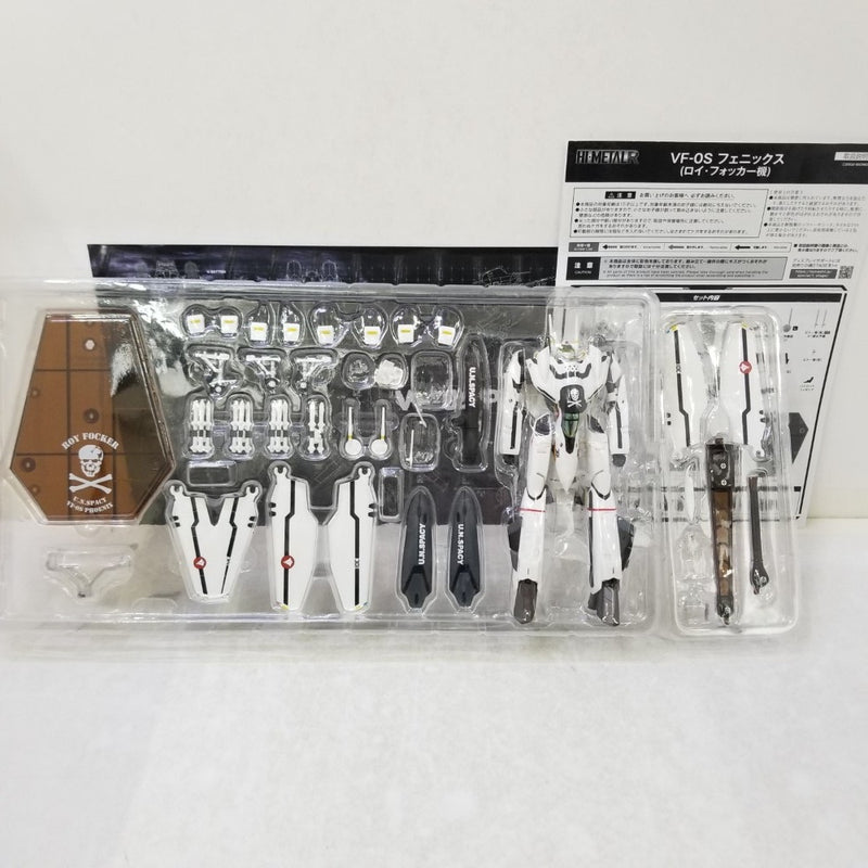 【中古】【開封品】HI-METAL R VF-0S フェニックス(ロイ・フォッカー機) 「マクロス ゼロ」＜フィギュア＞（代引き不可）6584