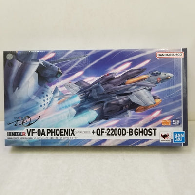 【中古】【開封品】HI-METAL R VF-0A フェニックス(工藤シン機) + QF-2200D-B ゴースト 「マクロスゼロ」＜...
