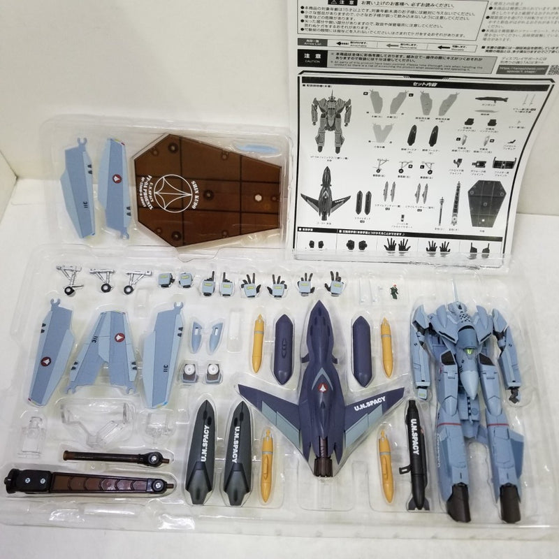 【中古】【開封品】HI-METAL R VF-0A フェニックス(工藤シン機) + QF-2200D-B ゴースト 「マクロスゼロ」＜フィギュア＞（代引き不可）6584