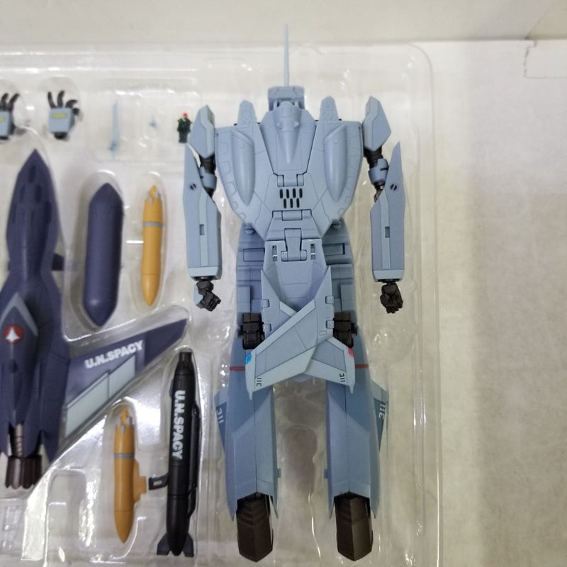 【中古】【開封品】HI-METAL R VF-0A フェニックス(工藤シン機) + QF-2200D-B ゴースト 「マクロスゼロ」＜フィギュア＞（代引き不可）6584