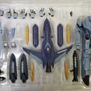 【中古】【開封品】HI-METAL R VF-0A フェニックス(工藤シン機) + QF-2200D-B ゴースト 「マクロスゼロ」＜フィギュア＞（代引き不可）6584