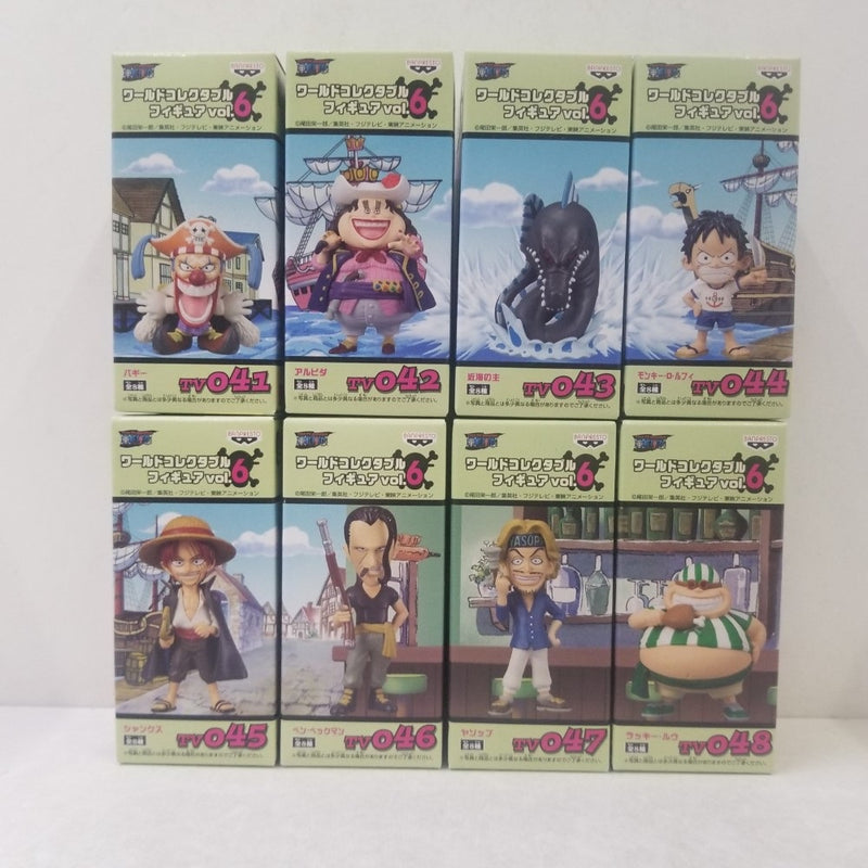 【中古】【未開封】全8種セット「ワンピース」ワールドコレクタブルフィギュアvol.6＜フィギュア＞（代引き不可）6584