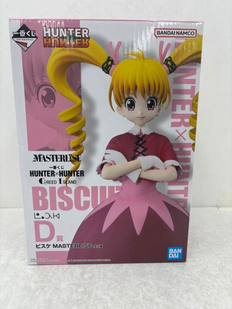 【中古】【開封品】ビスケット=クルーガー 「一番くじ HUNTER×HUNTER GREED ISLAND」 MASTERLISE D賞＜フィギュア＞（代引き不可）6584