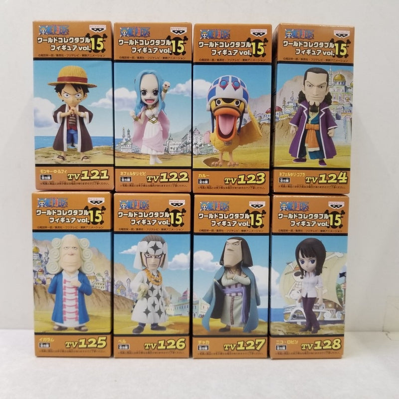【中古】【未開封】【全8種セット】「ワンピース」 ワールドコレクタブルフィギュア vol.15＜フィギュア＞（代引き不可）6584