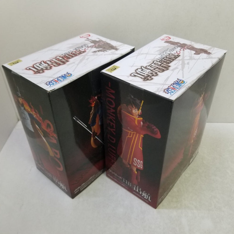 【中古】【未開封】【セット】「ワンピース」 ルフィ/サボ/エース 5種セット＜フィギュア＞（代引き不可）6584