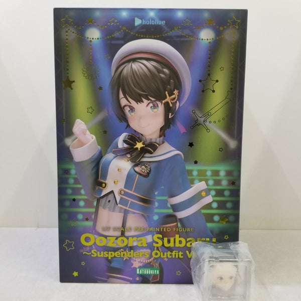 【中古】【開封品】【特典付き】大空スバル 〜サスペンダー衣装Ver.〜「ホロライブ プロダクション」 1/7 PVC製塗装済み完成品＜フィギュア＞（代引き不可）6584